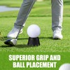 Foilswirl 8 Pcs Golf Tees Set, Plastic Golf Simulator Tees