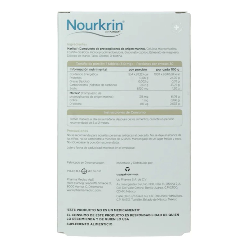 Pack 2 Nourkrin Radiance 30 Tabletas Anticanas Natural