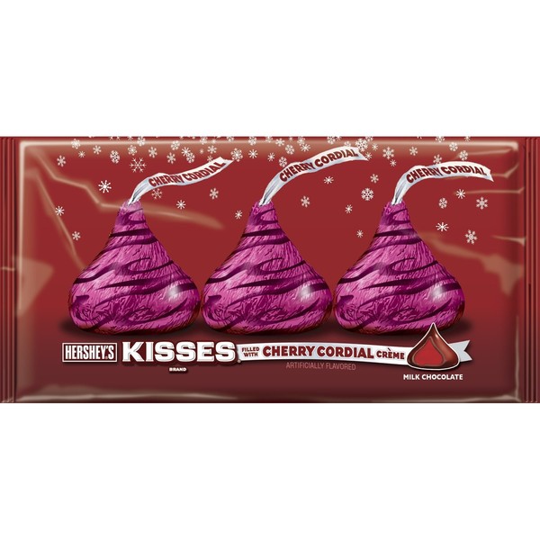 Hershey's Kisses relleno con crema de cereza Cordial 8.5 oz