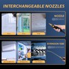 Hapyvergo 2500W Handheld Steam Cleaner, Pressurized Steam Cleaning Machine with