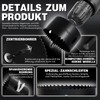 METOTY 18-Piece (19-102 mm) Bi-Metal Hole Saw Set, Carbide Steel