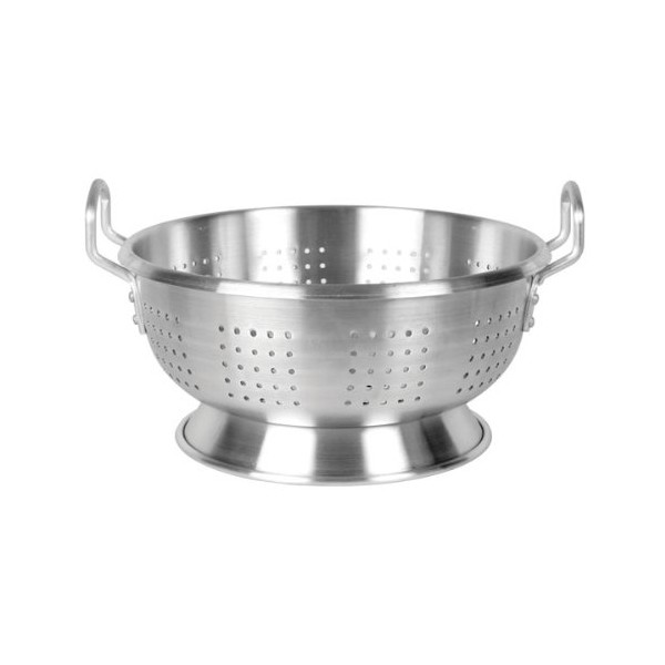 Thunder Group ALHDCO101, 12 Quart Stainless Steel Colander, Commercial Pasta