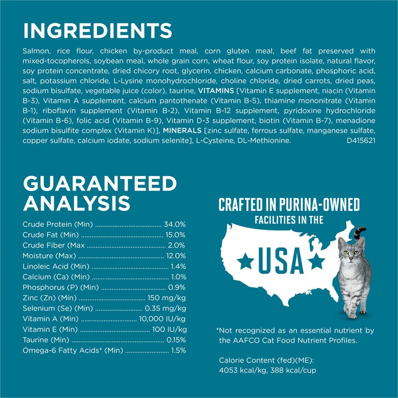 Purina ONE Natural Dry Cat Food, Tender Selects Blend With