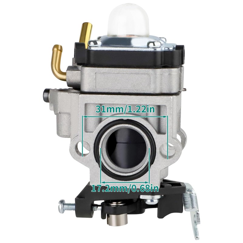 PR48BT Carburetor for Poulan Pro PR46BT PR48BT 46cc 48cc Gas