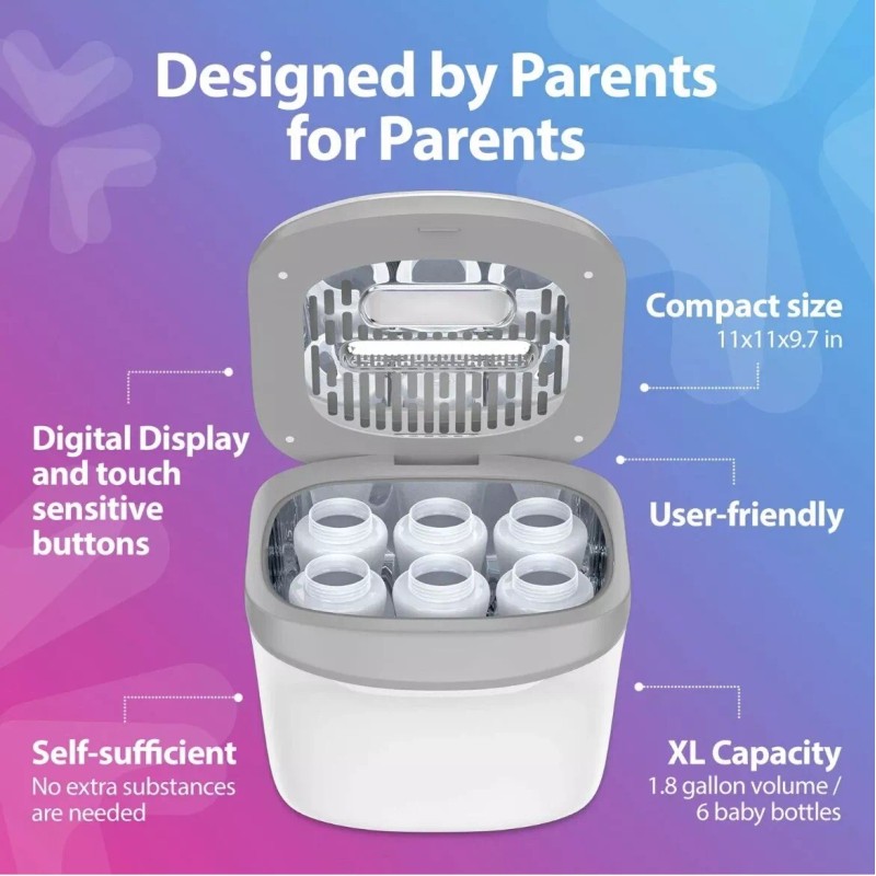 Home Sanitizers Today EXTRA LARGE UV Sanitizer Box and Dryer