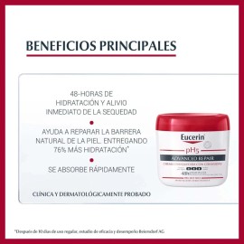 Eucerin Ph5 Advanced Repair Crema Corporal 450ml 2 Piezas Neutra