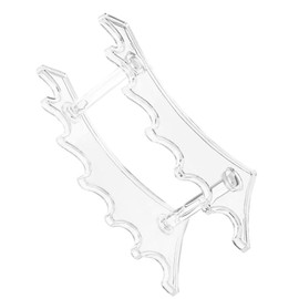 Gatuida 1Pc Acrylic Pen Holder Organizer Durable Eyebrow Pencil Rack Lip Gloss Display Stand for Retail Shops Home and Office Decor