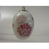 Set of 3 Easter Eggs Easter Decoration Ceramic with Flowers