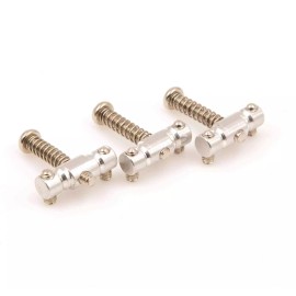 Tone Ninja Compensated Telecaster 1/4 Saddles (3), USA Made, Aluminum