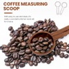 Wooden Coffee Spoon in Walnut, Measuring for Coffee Beans, Ground