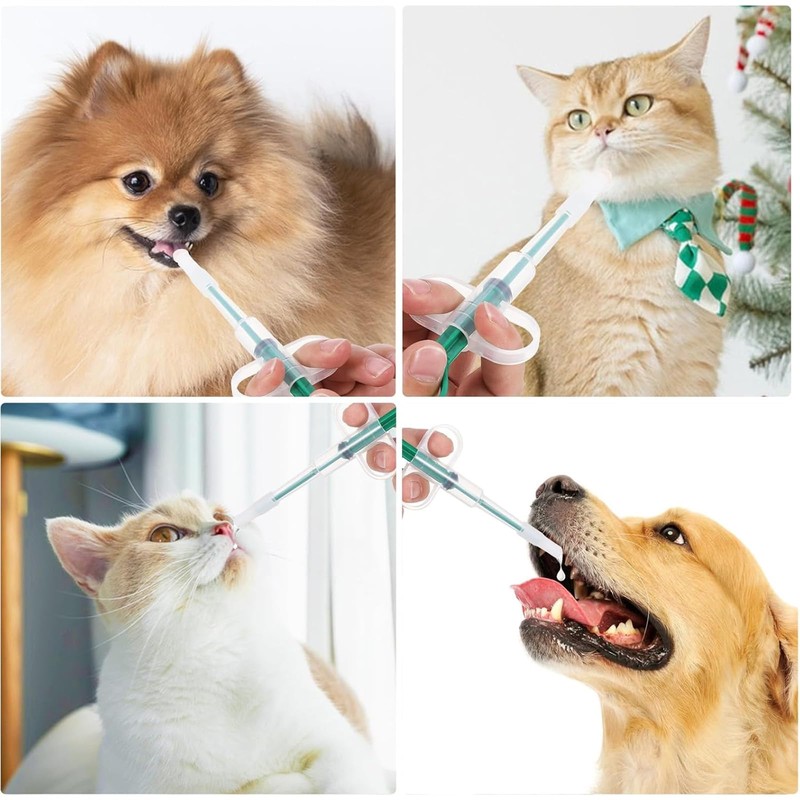 ElevaPulse Pill Dispenser for Cats and Dogs - Set of