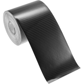 Car Door Edge Guards Door Sill Protector 5D Carbon Fiber Car Wrap Film Vinyl Automotive Wrap Film Car Door Sill Protection Film Anti-Collision Fits for Most Car Truck SUV (2.76In x 32.8Ft ,Black)