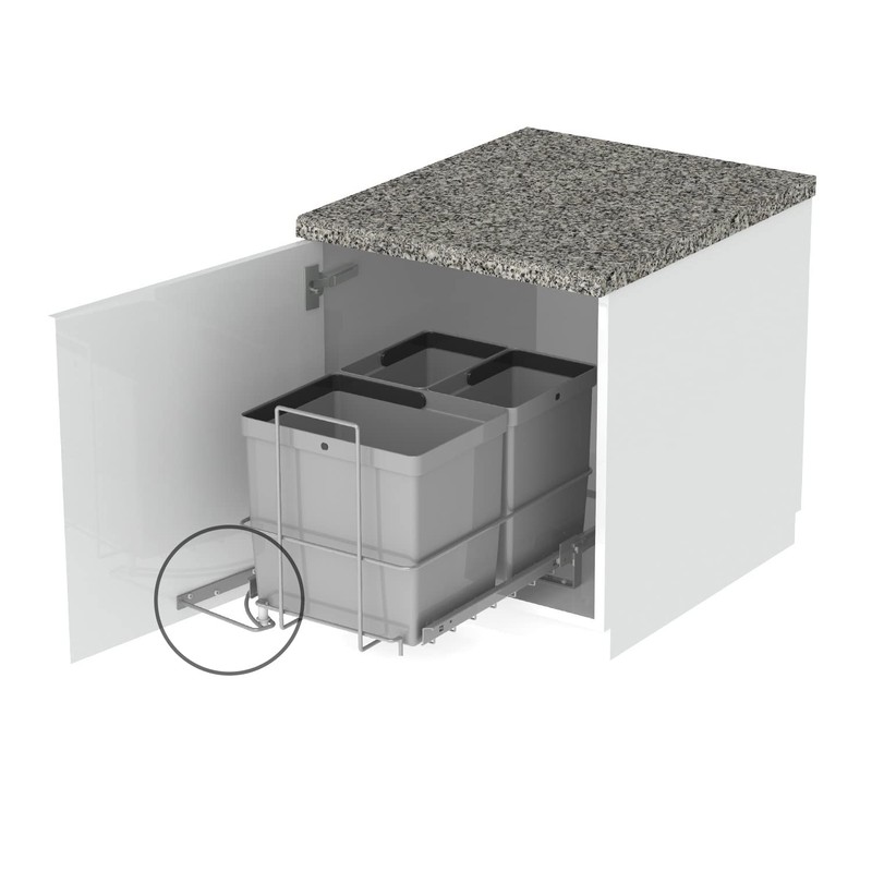 LM 119 Trash Can Pull-Out Cabinet Opener