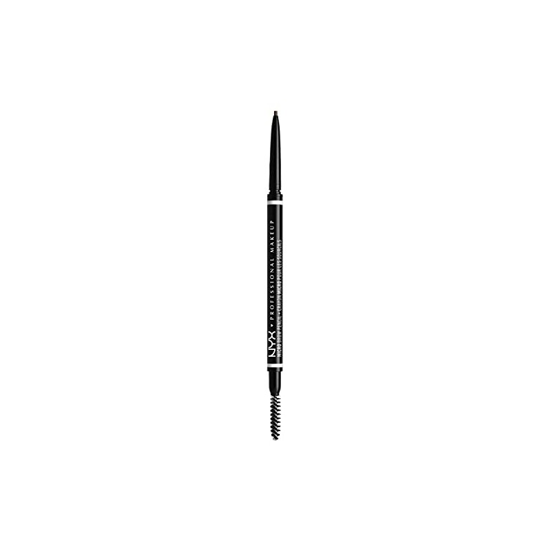 NYX Professional Makeup Eyebrow Pencil, Micro Brow Pencil, Double-Sided with