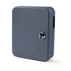 Pavo Key Cabinet with Side Key Slot / Dark Grey