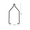 ZYAMY 4pcs Fixing Clip Reptile Dual Lamp Stand Lamp Hanger