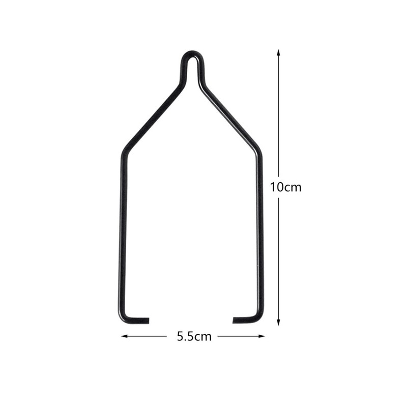 ZYAMY 4pcs Fixing Clip Reptile Dual Lamp Stand Lamp Hanger