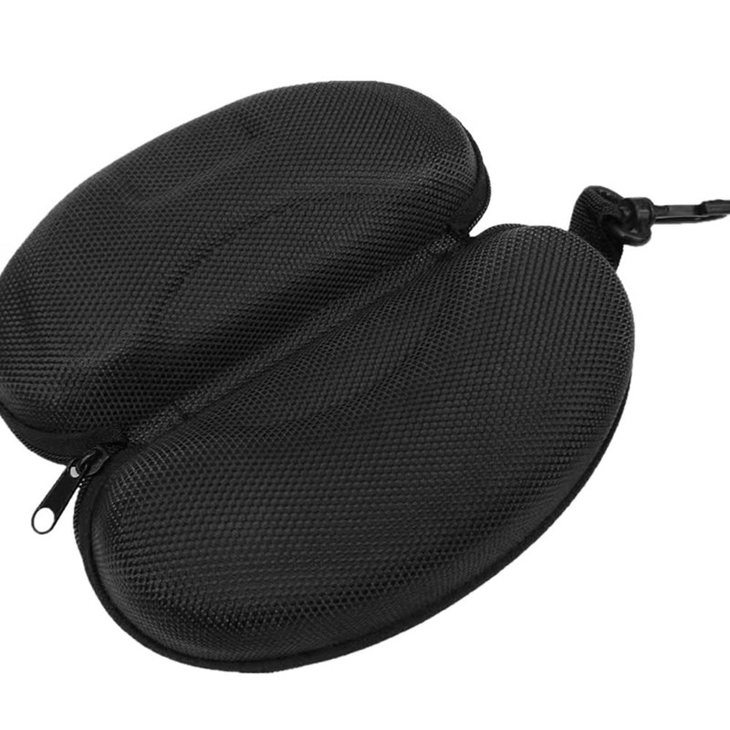 Yamrots 2 Pcs Zipper Hard Sunglasses Cases Portable Travel Eyeglasses