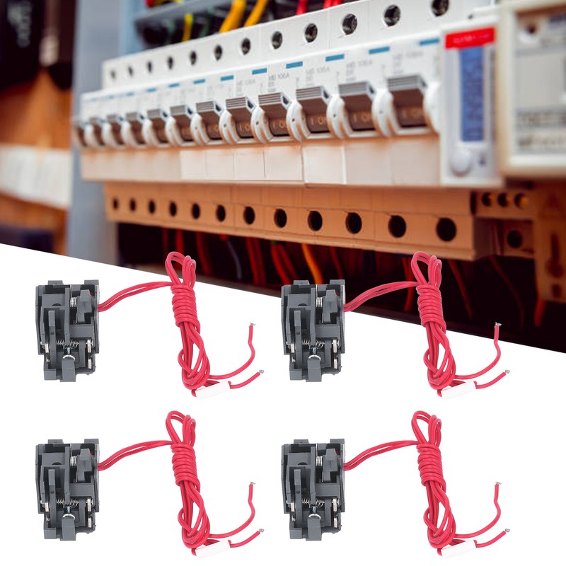 4Pcs Shunt Trip Release PC Remote Control Contact Circuit Breaker