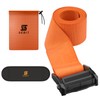 Hamstring Curl Strap,59 inches Adjustable Squat Strap Foot Dumbbell Strap,Exercise