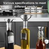 3pcs Stainless Steel Funnel Set - Versatile Kitchen Funnels for
