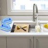 2 Cleaning Sponges with Handle 16.9 x 5.7 x 7.5