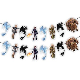 How to Train your Dragn Garland Decoration