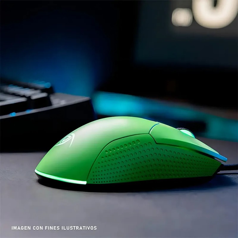 Mouse gamer de juego VSG Aurora verde boreal