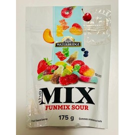 Waterbridge The Mix Funmix Sour Fruit Flavoured Gummies, 175g