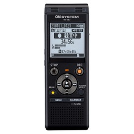 OM SYSTEM WS-883 BLK for Language Learning/Lecture Recording/Meeting Recording/Minutes/Linear PCM Recording/External Memory Compatible
