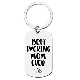 Funny Gifts Keychain for Mom Mothers Day Gifts from Daughter Son Thank You Gifts for Mom Mommy Birthday Gift from Kids Appreciation Gifts for Mom Mother Mama Keychains