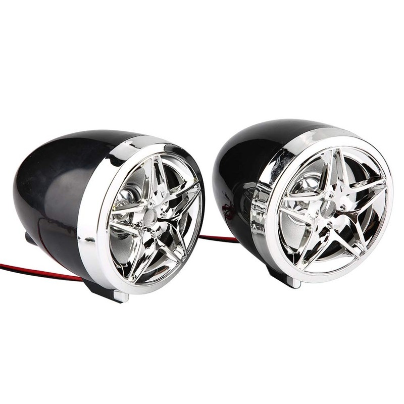 Aramox MP3 Player, Motorcycle BT MP3 Player Audio Stereo Speaker