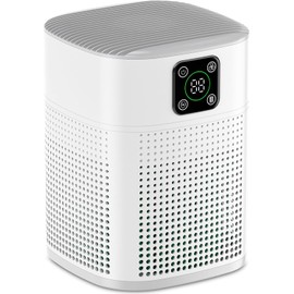 Honeyuan - Purificadores de aire para recámara, H13 HEPA purificador de aire para el hogar, habitación grande, 600 pies cuadrados, purificadores de