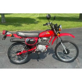 Honda 82 XL100 Side Cover Decal