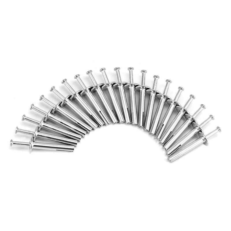 QWORK 500 PCS 1/4" x 1-1/2" Heavy-Duty Hammer Drive Nails