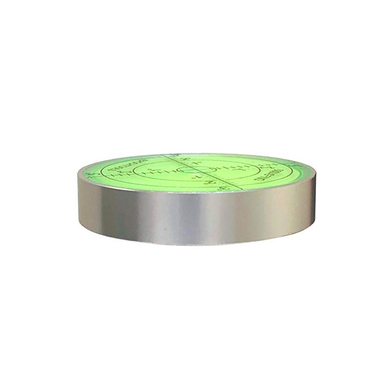 Aluminium Bullseye Round Precision Spirit Level 60mm Caravan