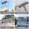 Professional 72'' Window Squeegee Cleaning Washing Tool/Kit with Extension Pole,
