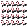 AEDIKO 20pcs A23 Battery Holder 23A Battery Holder with Wire
