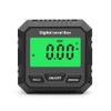 KKnoon Magnetic Digital Protractor LCD Display Inclinometer Absolute and Relative