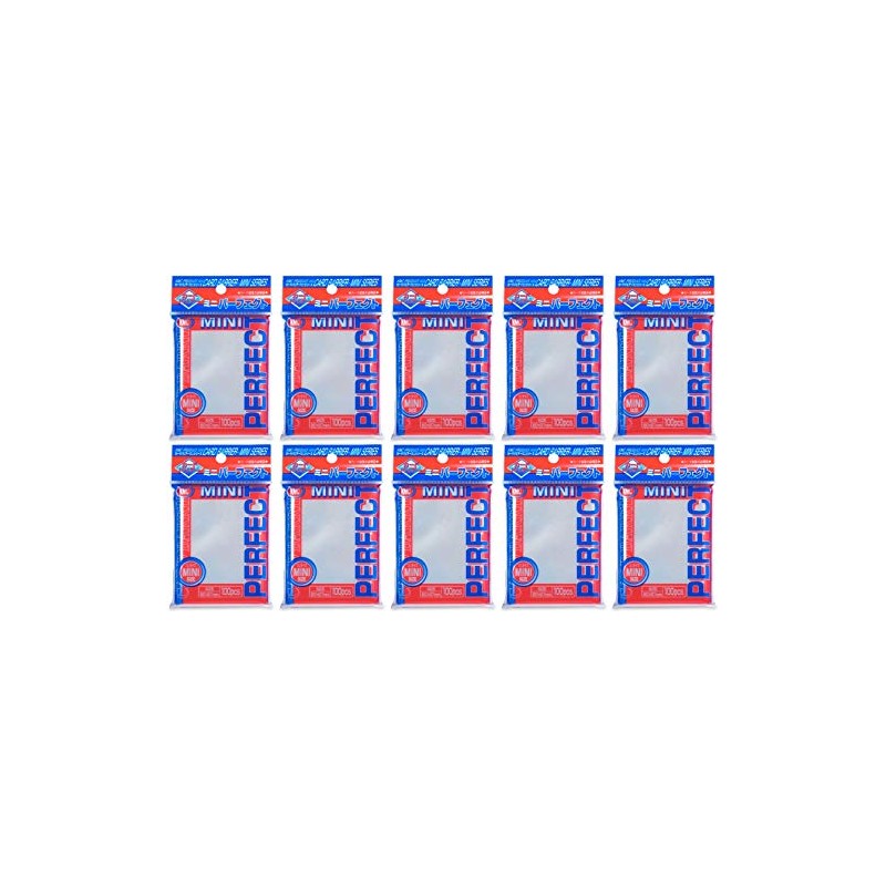 KMC Perfect Size Card Sleeves Mini [10 Packs]
