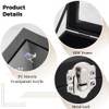 13.7 x 9.4 Inches Large Pin Display Case, Dustproof Pin
