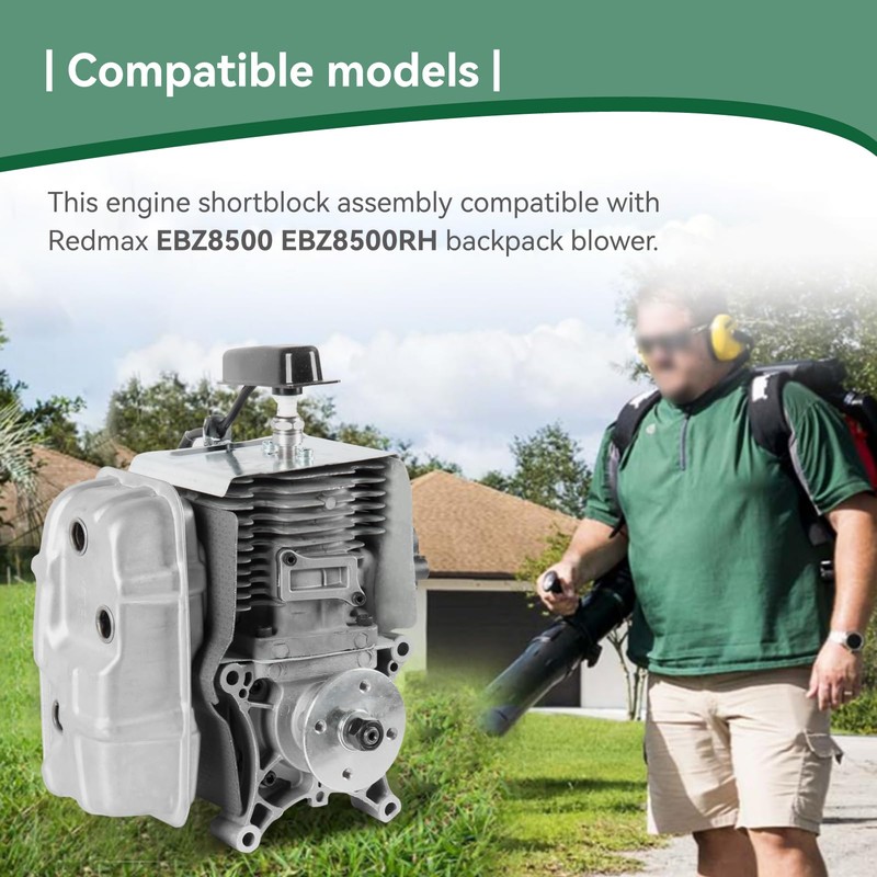 577424401 Complete Engine Shortblock Assembly Redmax Blower Engine for Redmax