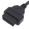 16PIN Cable Test Adapter Connector for Automobile Motorcycle Universal OBD