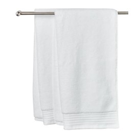 Ekorganix HempLux™ 600 GSM Extra Fluffy Terrycloth Bath Towel (Hand Towel (20x40/50x100cm), White)
