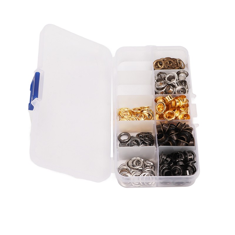 Grommet Tool Kit Sturdy Colorful Plating Easy Installation Metal Grommets