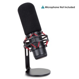YOUSHARES HyperX QuadCast Pop Screen - Microphone Pop Filter Foam Professional Microphone Wind Protection Sound Insulation Compatible with HyperX QuadCast S Mic