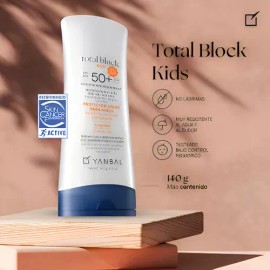 Protector Solar Total Block Kids 50+ Yanbal Para Niños