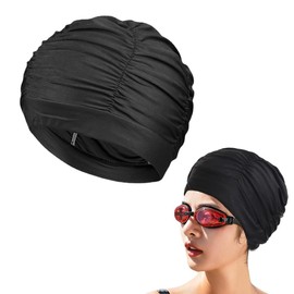 COYUN Badekappe, Schwimmkappe, Weiche Badehaube, Schwimmhaube,Badekappe Damen, Badekappe Herren, Bademütze, Schwimmhaube