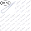 LAIYOHO 200 Pcs Plastic Alligator Clips Garment Clips with Teeth