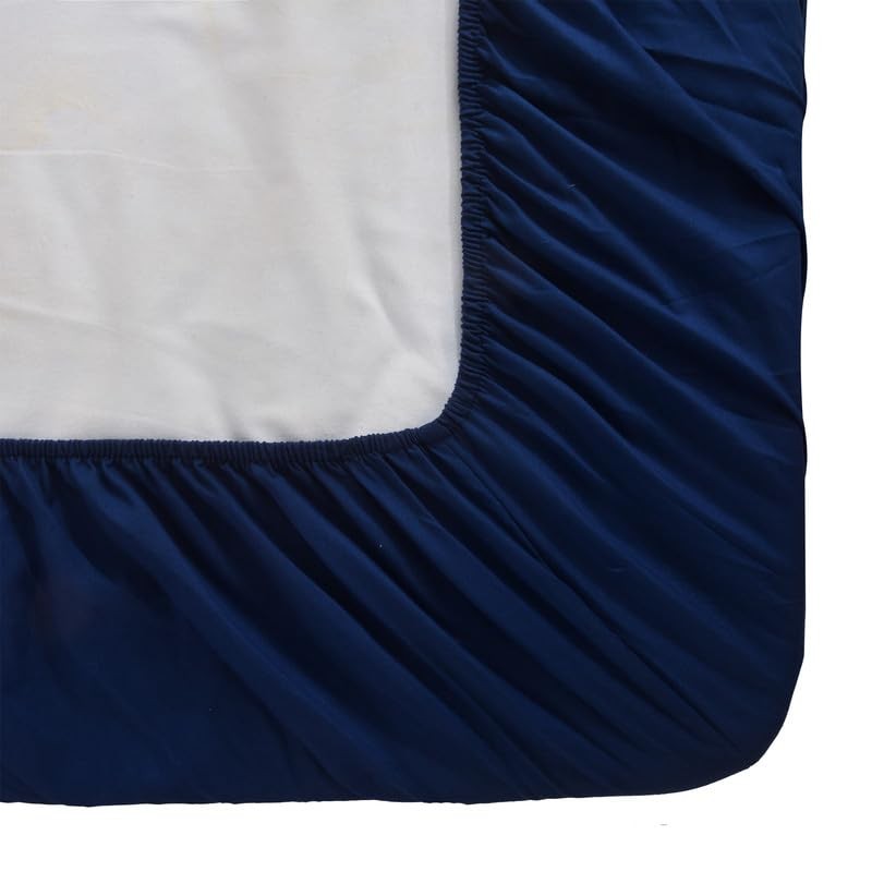 WEAVERS: Extra Deep Fitted Sheet - Super Soft Luxurious Microfiber,